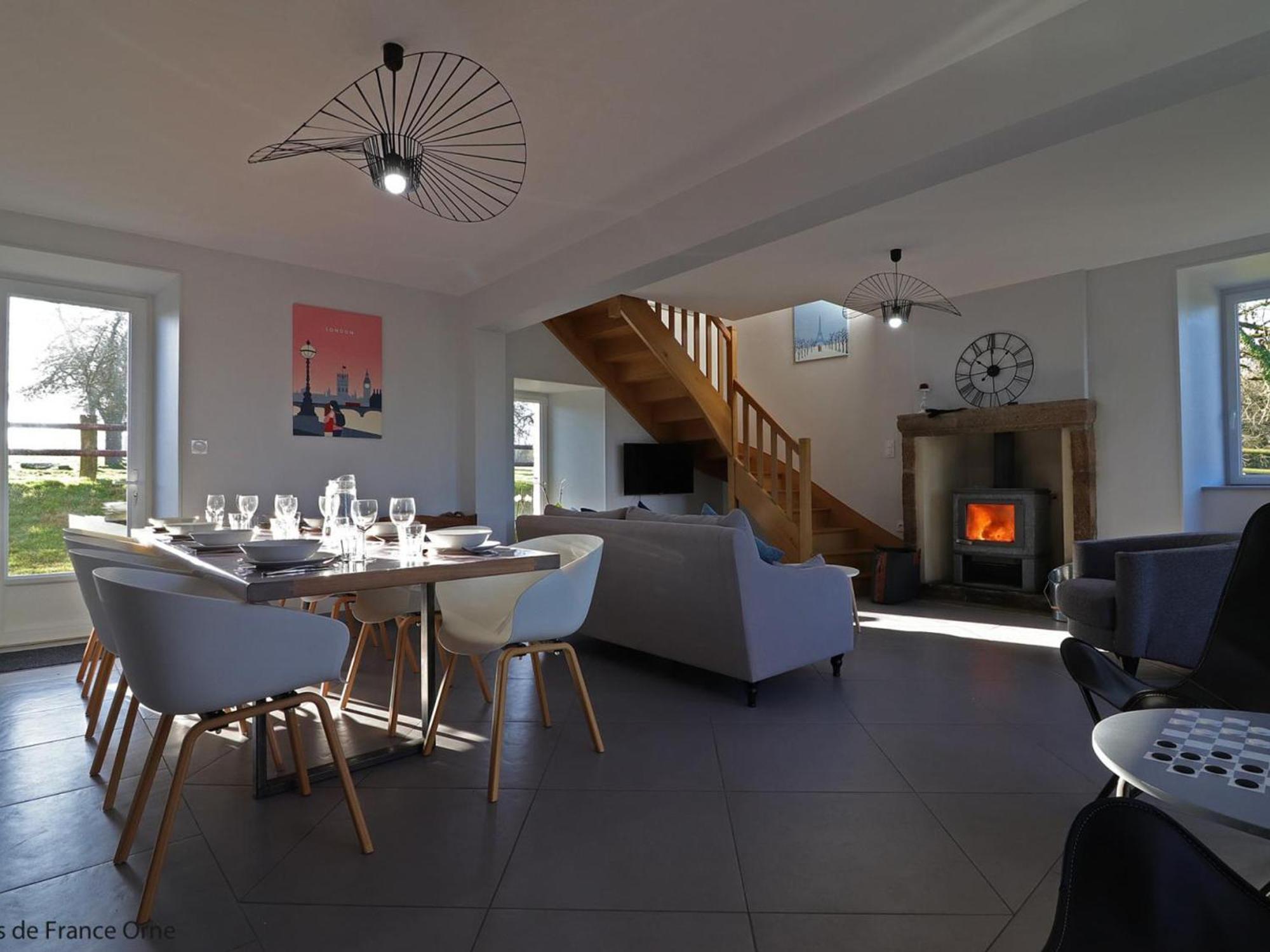 Maison Normande Renovee Avec Grand Jardin, Ideale Pour Famille, Proche Lac Et Randonnees - Fr-1-497-143 Menil-Gondouin Buitenkant foto